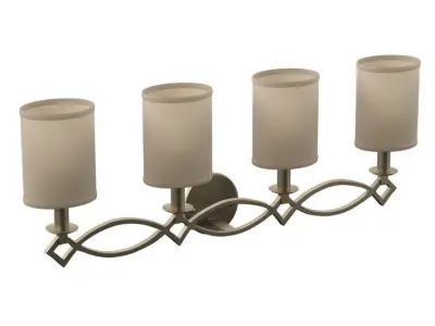 Mckellar Dimmable Vanity Light 3D model