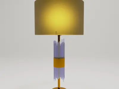 euro lamp 3D model