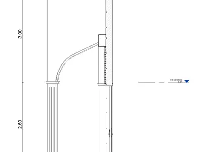 Islamic Mosque Entrance Arch Revit Free 3D model