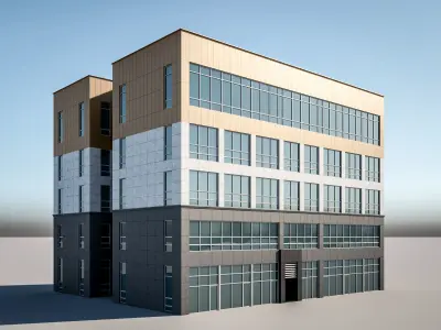 building office 3D model