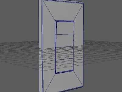 Light Switch 02 - Household Low-poly 3D model