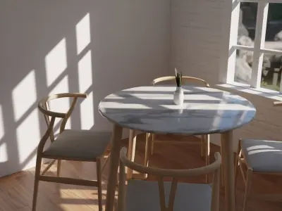 dining room 3D model