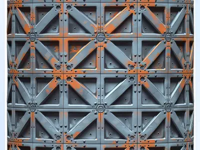 Sci-FI Seamless Texture Texture 25
