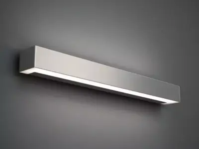 Rectangular Wall  Reading Light 3D model