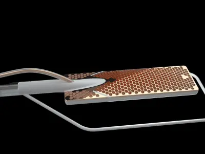 3dprinting event entry led lamp head Free 3D print model