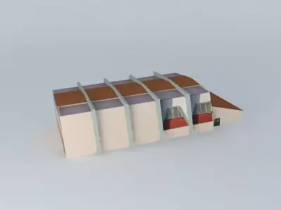 Basketball center 3D model