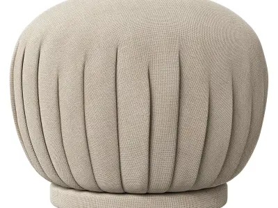 Pottery Barn Montgomery swivel stool 3D model