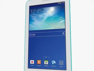Samsung Galaxy Tab 3 Lite 7 0 3G blue 3D model