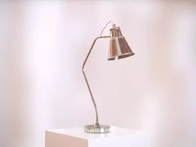 Metal table lamp HG2 3D model