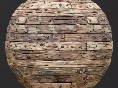 Stylized Wood Seamless Texture  Texture