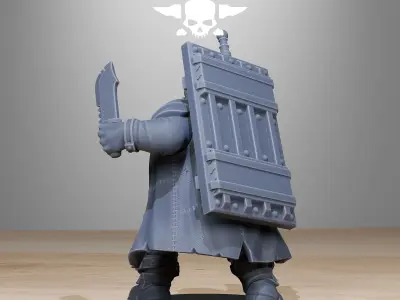 GrimGuard Mutantstein 3D print model