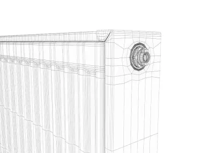 Floor Radiator 3D model