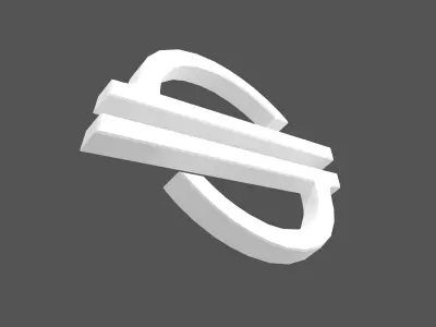 Stellar Coin v1 006 Low-poly 3D model