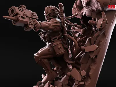 Terror Assassin 3D print model