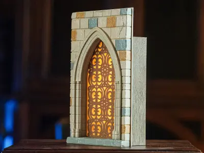 The Room of Requirement Door - Harry Potter Inspired 3D print model