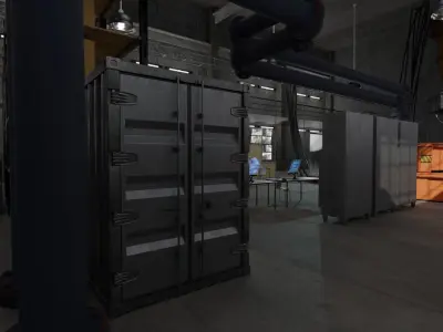 Factory Lab 3D model