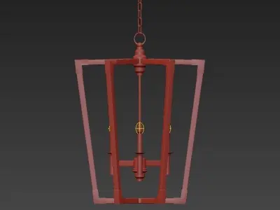 Bastian Chandelier Small 3D model