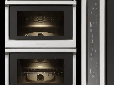 samsung appliances collection Low-poly 3D model