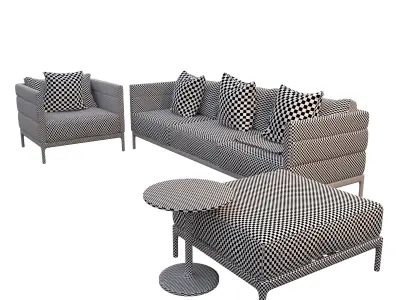 Sofa outdoor  3D model
