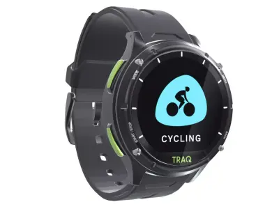 Titan TraQ Cardio - Light Green Low-poly 3D model