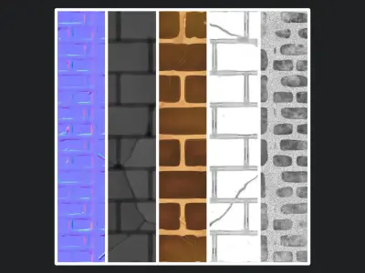 Stylized Desert Wall Material 01 Texture