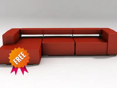 Sofa FSV300 Free 3D model