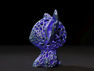 Stitch Voronoi 3D print model