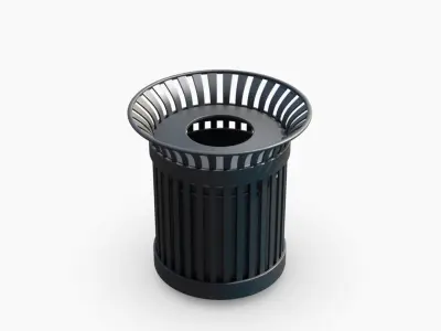 NYC Trashcan 3D model