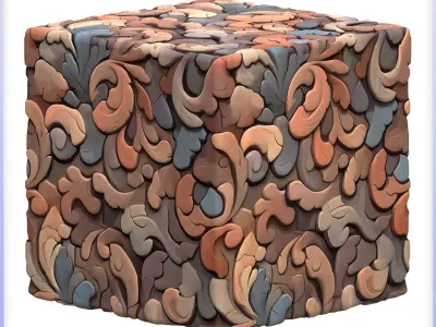 Stylized Ornaments Seamless Texture Texture