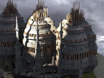 New world order Ship Base Kit bash 3D model