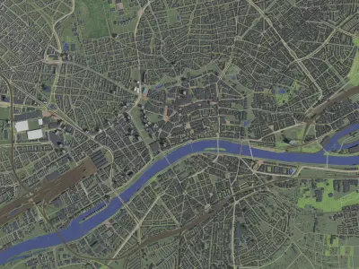 Frankfurt Germany - city and urban