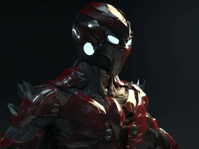 Sci-fi Character V2 3D model