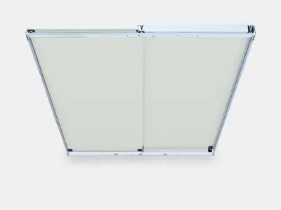 HASVIK Pair of sliding doors 4 Low-poly 3D model