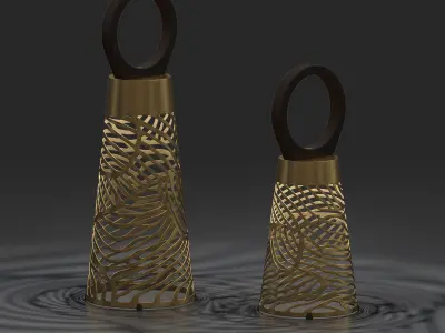 NOORA Portable Lantern - JH 3D model