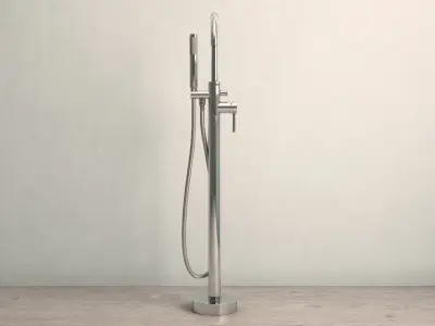 Floor-mounted tap 1 3D model