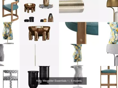 Kelly Wearstler Essentials 1 3D Model Pack