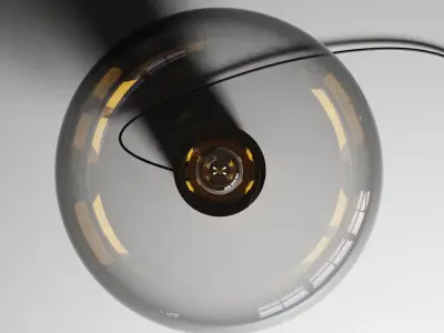 Mushroom table lamp 3D model