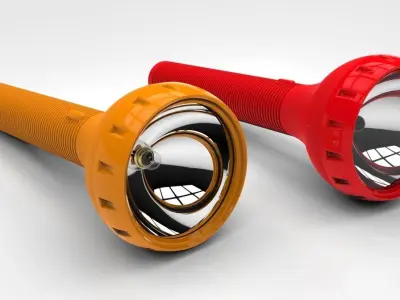 Exquisite Torch Light Free 3D model