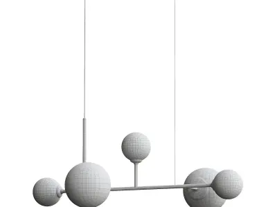 Dione hanging light 3D model