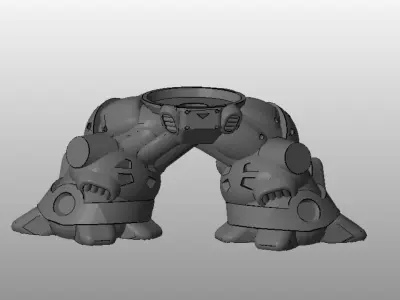 CHIBI-TECH SD - SERPENT CHASSIS       3D print model