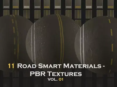 11 Asphalt - Road Materials Texture