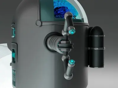 Robot Worker 3D model