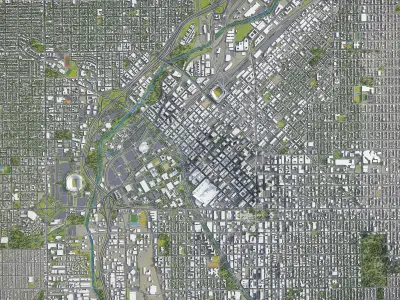 Denver 3D Model Pack