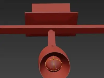 Grumman Beacon Lamp 3D model