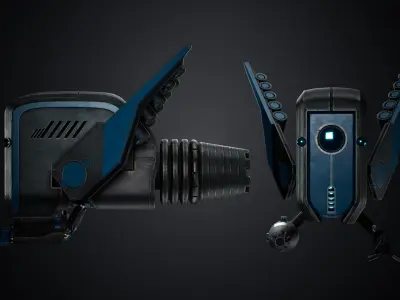 Drone Ranger Low-poly 3D model