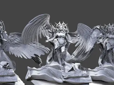 High Angel Guardian series 3 3D model