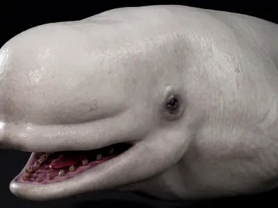  HQ Beluga Whale Mammal 