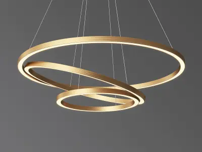 Ring Chandelier Collection  3D model