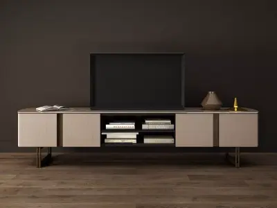 Butterfly 4 TV Cabinet 3D model