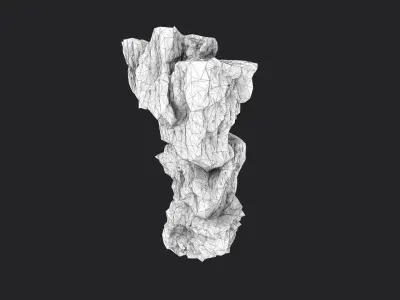 Rock 7-3 Low-poly 3D model purchase